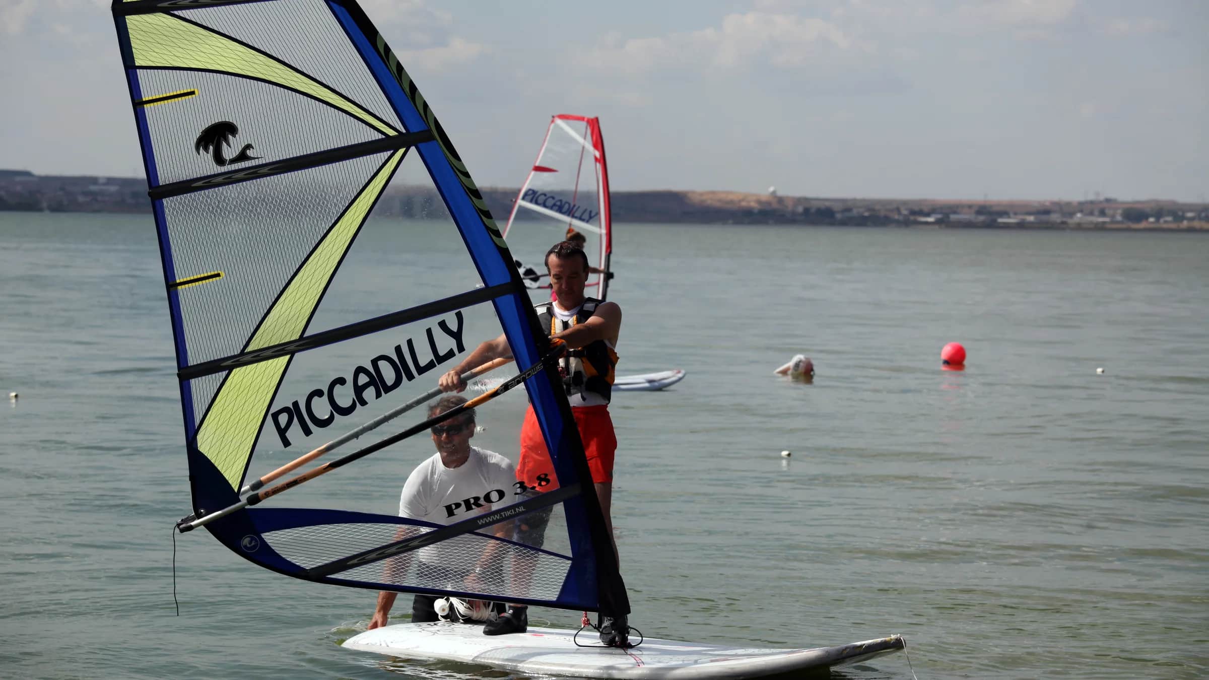 One-to-one windsurf coaching by the shore